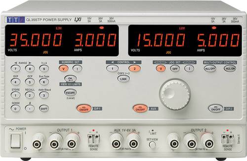 Aim TTi QL564T SII Labornetzgerät, einstellbar 0V - 56 V/DC 0 - 3A 242W Anzahl Ausgänge 3 x von Aim TTi