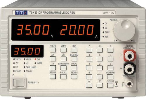 Aim TTi TSX 3510P Labornetzgerät, einstellbar 0 - 35 V/DC 0 - 10A 360W Anzahl Ausgänge 1 x von Aim TTi