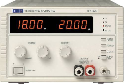 Aim TTi TSX1820 Labornetzgerät, einstellbar 0 - 18 V/DC 0 - 20A 360W Anzahl Ausgänge 1 x von Aim TTi