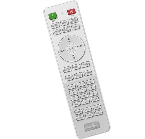 Aimdio 5J.JJ606.001 RCA011 Beamer Fernbedienung für BenQ DW921 DX920 L6000 LK936ST+ LK936ST LK952 LK953ST LK990 LU935ST LU935 LU950 LU951ST LU951 SU922+ SW921+ SX920+ Projektoren von Aimdio