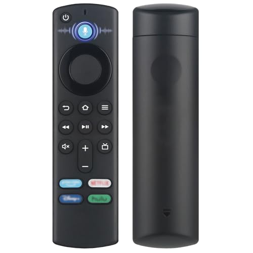 Aimdio L5B83G Ersatz Sprach-Fernbedienung (3. GEN) für Smart TV Stick (Lite, 4K, 4K Max, Bundle, 2. Gen, 3. Gen) TV Cube (1. Gen, 2. Gen) Smart TVs (3. Gen) für Poineer Smart TV von Aimdio