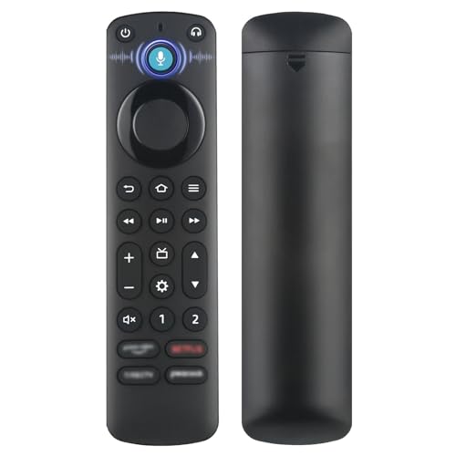 Aimdio Firestick TV Sprachfernbedienung Pro Ersatz für Fire Smart TV Stick (4K, 4K Max, Lite, 2.Gen, 3. Gen), TV Cube, Smart TV 3. Gen, für Insignia Toshiba Pioneer Smart TVs, mit Remote Finder von Aimdio