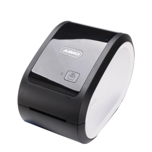 Aimo Etikettendrucker 650 - Thermodrucker mit 203 DPI, Bluetooth & USB - Professioneller Etikettendrucker für PC & Mac - Druckt Etiketten bis 62 mm Breite von Aimo