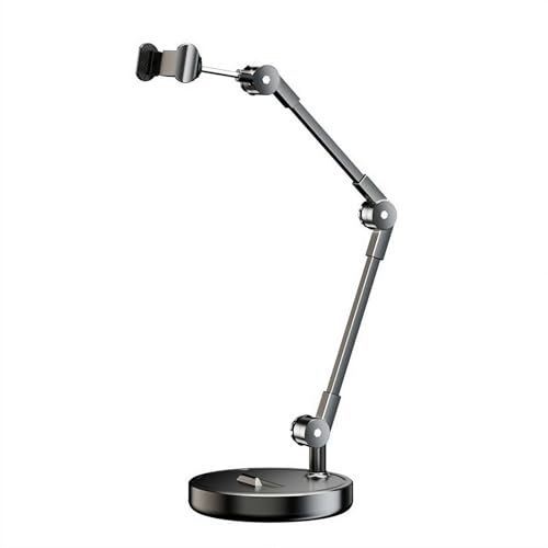Ainiupi Verstellbarer Handy-Ständer, fauler Nachttisch, Schreibtisch, faltbarer Clip-Ständer für Handy, Tablet, Büro-Schreibtisch-Zubehör von Ainiupi