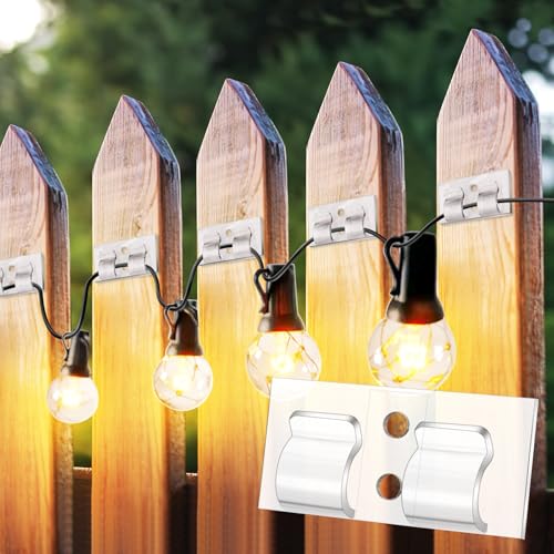 Ainiv 30 Stück Kabelhalter Selbstklebend, Kabelführung Organizer Kabelclips Selbstklebend Kabelklemmen mit 62 Schrauben, Outdoor Dekoration Clips Haken Draht Halter für Weihnachten und Lichterketten Ainiv 30 Stück Kabelhalter Selbstklebend, Kabelführung Organizer Kabelclips Selbstklebend Kabelklemmen mit 62 Schrauben, Outdoor Dekoration Clips Haken Draht Halter für Weihnachten und Lichterketten von Ainiv
