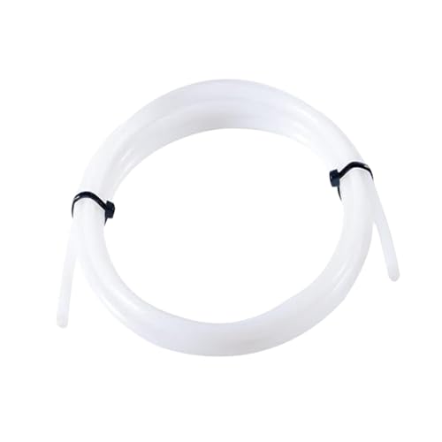 Aiqeer 1 Meter 3D Drucker PTFE Teflonrohr, ID 2.0 mm/OD 4.0 mm, 3D Drucker PTFE Teflonschlauch von Aiqeer