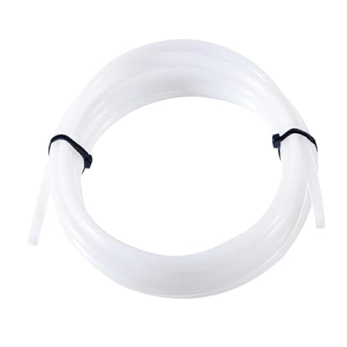 Aiqeer 5 Meter 3D Drucker PTFE Teflonrohr, ID 2.0 mm/OD 4.0 mm, 3D Drucker PTFE Teflonschlauch von Aiqeer