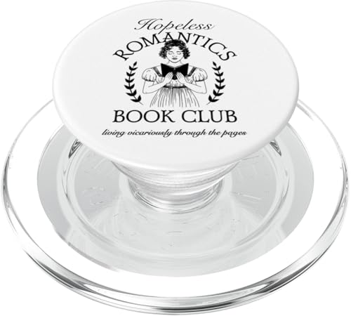 Buchclub Hopeless Romantics PopSockets PopGrip für MagSafe Buchclub Hopeless Romantics PopSockets PopGrip für MagSafe von Air Waves