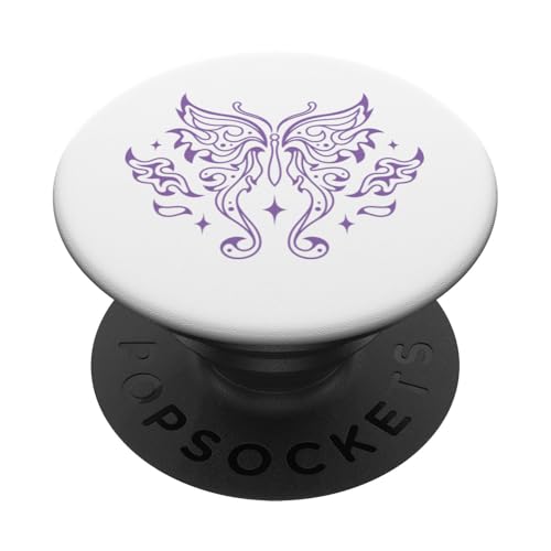 Lila Schmetterling PopSockets Klebender PopGrip Lila Schmetterling PopSockets Klebender PopGrip von Air Waves
