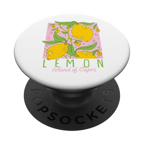 Zitroneninsel Capri PopSockets Klebender PopGrip Zitroneninsel Capri PopSockets Klebender PopGrip von Air Waves