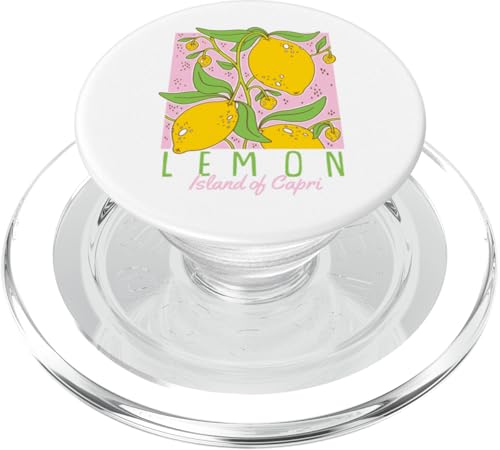 Zitroneninsel Capri PopSockets PopGrip für MagSafe Zitroneninsel Capri PopSockets PopGrip für MagSafe von Air Waves