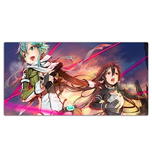 AirBnk Anime Mauspad - Sword Art Online Große erweiterte Computer-Tastaturmatte,ZW-DJ223,60cmx30cmx3mm von AirBnk