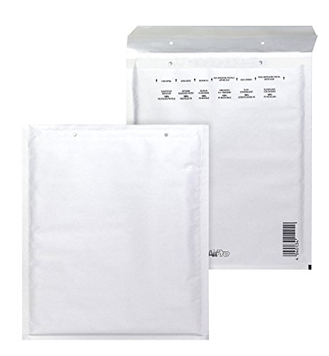 AirPro Luftpolstertasche Größe W13 (225x170x5mm) haftklebend weiß 80g FSC 100 Stück von AirPro
