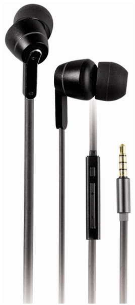 HighQ Music In-Ear-Kopfhörer mit Kabel schwarz von Aircoustic