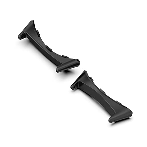 AireWiki 2 Adapters kompatibel mit Google Pixel Watch/Pixel Watch 2 Edelstahl Metall Connector für Armband Uhrenarmband mit Breite von 20mm (schwarz) von AireWiki