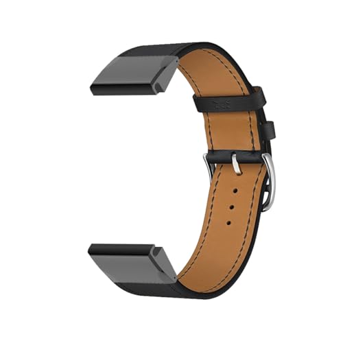 AireWiki Leder Armbänd Für Garmin Fenix 7S Sapphire Solar/Fenix 7S Solar Armband Für Damen Weiches Herren Echte Ersatzband Uhrenarmband (1) von AireWiki