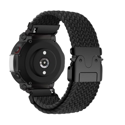 AireWiki Nylon Armband Kompatibel mit Amazfit T-Rex 3 - Sport Band für Damen Herren Stoff Ersatzarmband für Amazfit T-Rex 3 (27) von AireWiki