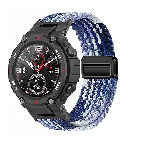 AireWiki Stoff Armband Kompatibel mit Amazfit T-Rex/T-Rex Pro Armband Nylon Für Herren Damen Sport Ersatzband mit Uhrenarmband Für Amazfit T-Rex/T-Rex Pro (12) von AireWiki