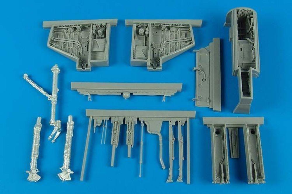 A-4E/F Skyhawk - Wheel bay & - Gun bay [Trumpeter] von Aires Hobby Models