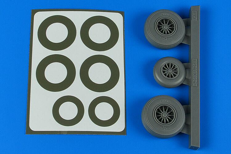 B-26K Invader - Wheels & paint masks late [ICM] von Aires Hobby Models