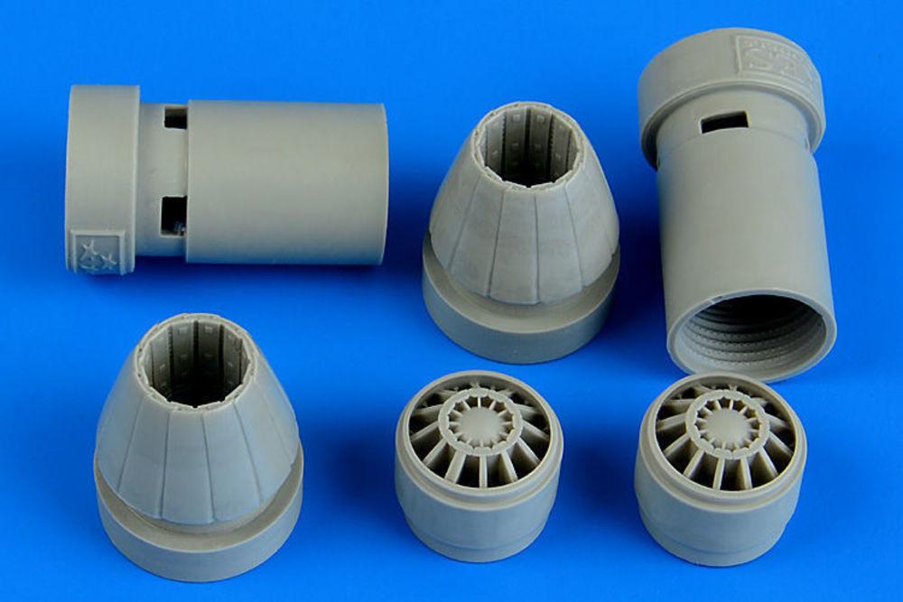 F/A-18E/F Super Hornet - Exhaust nozzles - closed [Hasegawa] von Aires Hobby Models