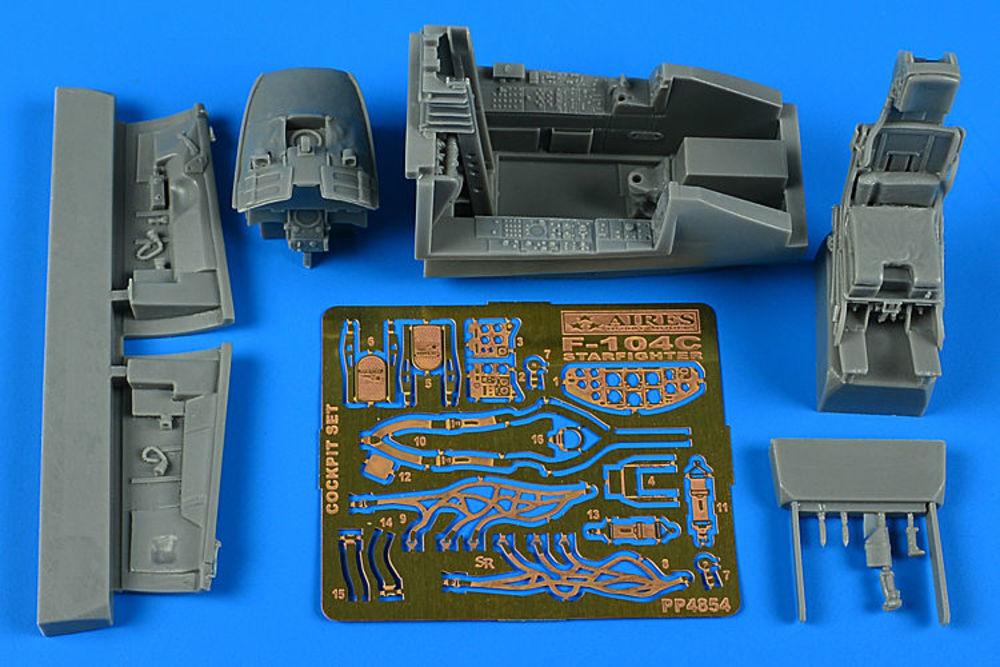 F-104C Starfighter - Cockpit set [Kinetic] von Aires Hobby Models