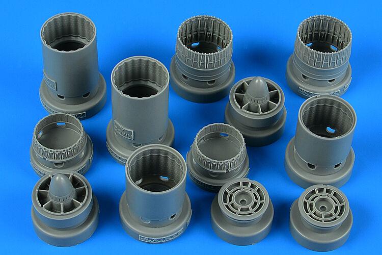 F-4B/N/C/D & RF-4B/C Phantom II - Exhaust nozzles [Hasegawa] von Aires Hobby Models