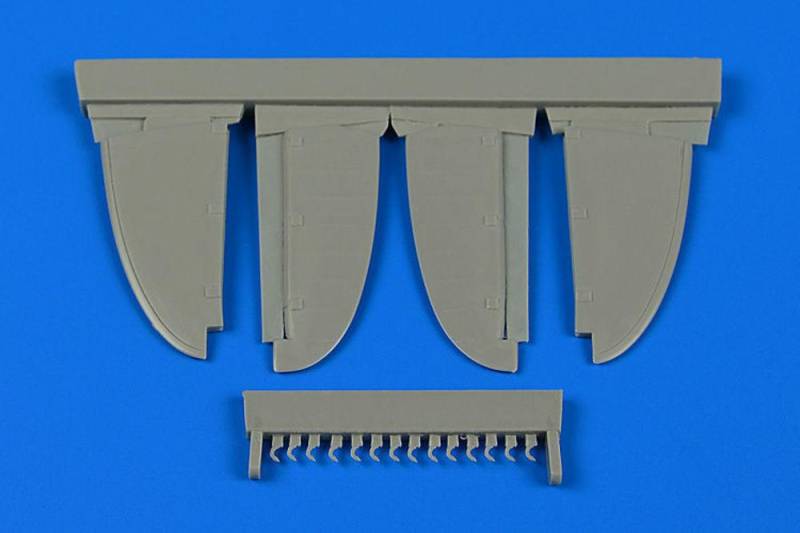 Macchi C.202 (late) - Control surfaces [Eduard] von Aires Hobby Models