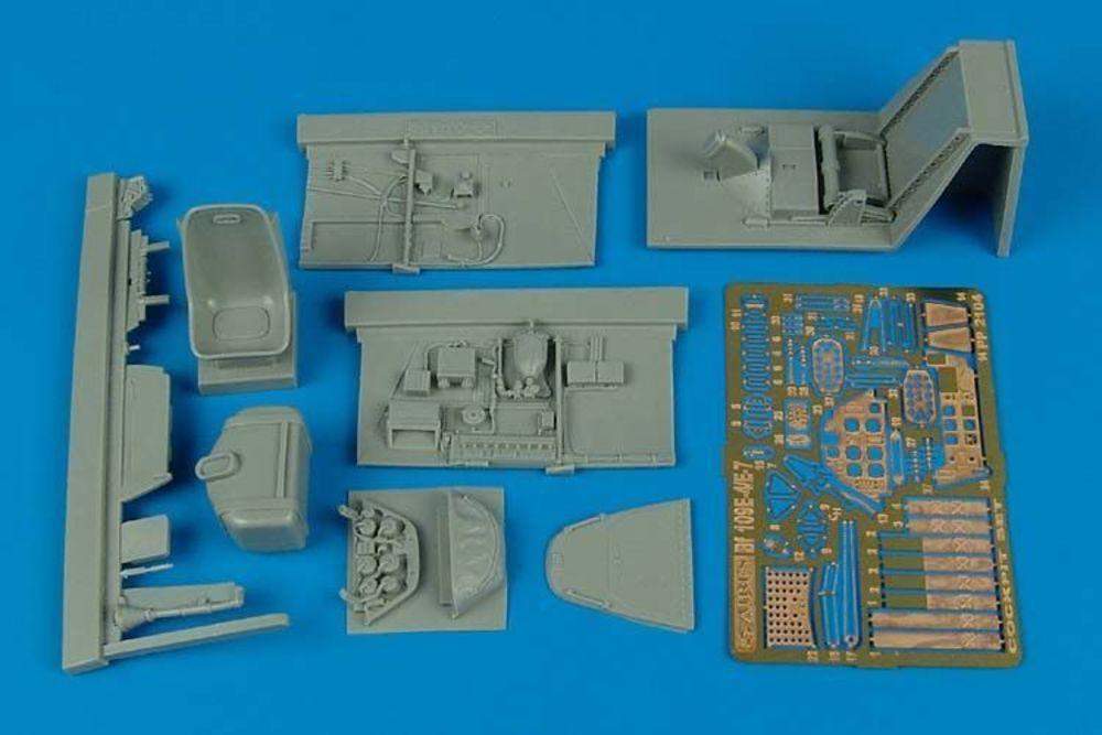 Messerschmitt Bf 109 E-4/E-7 - Cockpit set [Eduard] von Aires Hobby Models