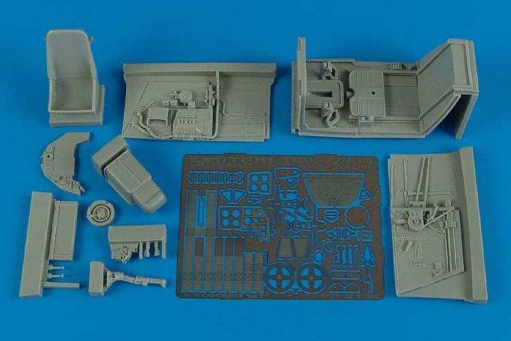 Messerschmitt Bf 109 F-2/F-4 early - Cockpit set [Hasegawa] von Aires Hobby Models