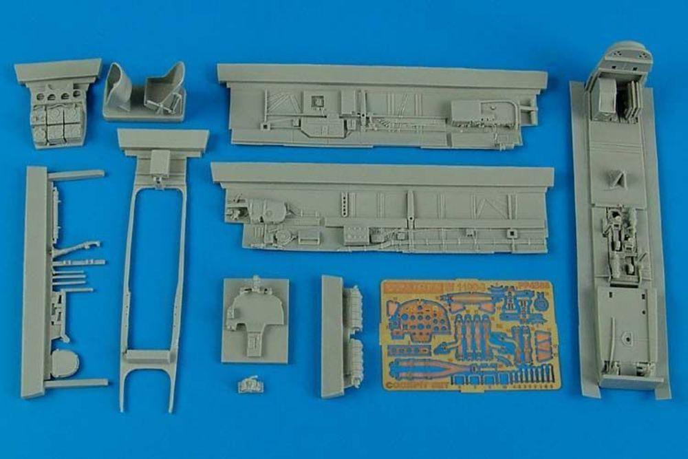 Messerschmitt Bf 110 D-3 - Cockpit set [Cyber-Hobby] von Aires Hobby Models