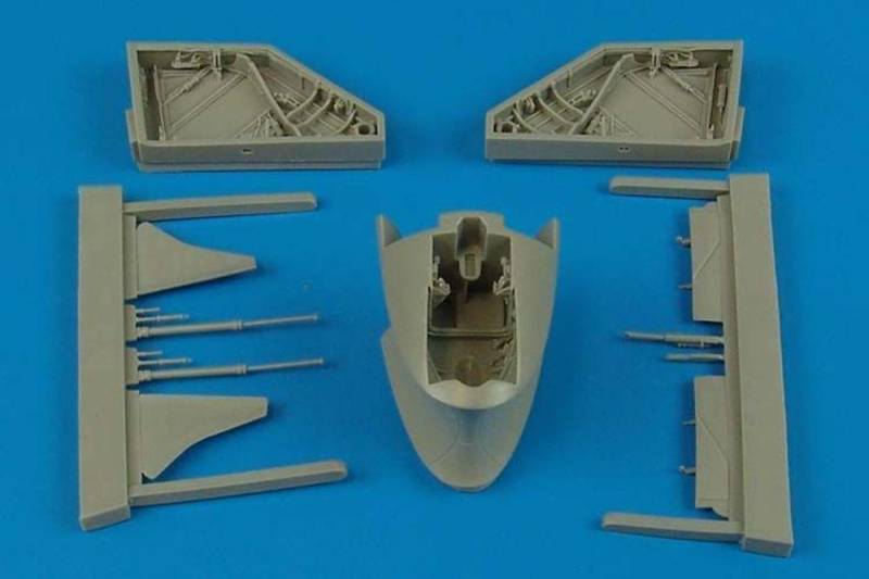 MiG-17F fresco C - Wheel bay [HobbyBoss] von Aires Hobby Models