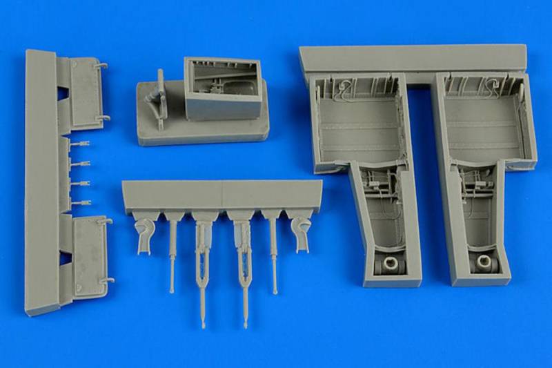 Supermarine Attacker - Wheel bay [Trumpeter] von Aires Hobby Models