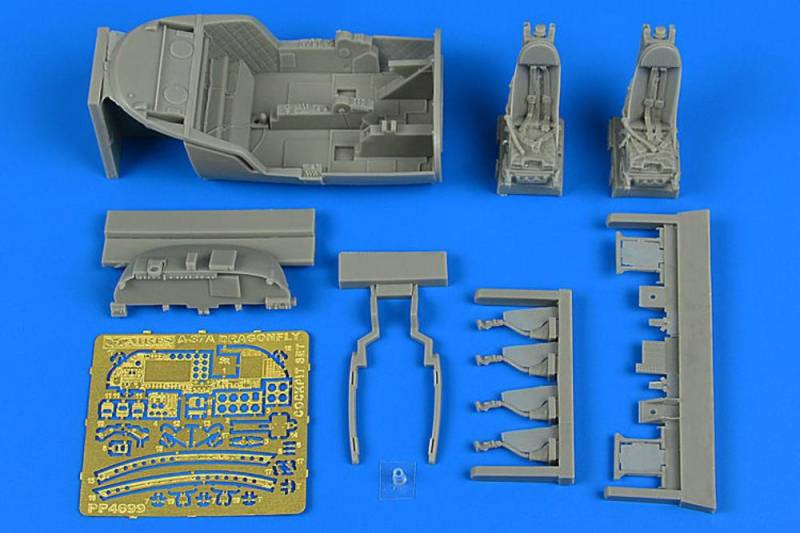 US A-37A Dragonfly - Cockpit set [Trumpeter] von Aires Hobby Models