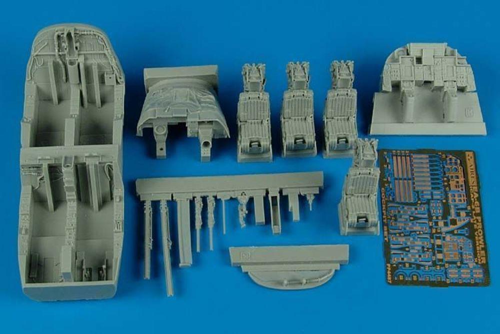 EA-6B Prowler ICAP-2 (late) - Cockpit set von Aires