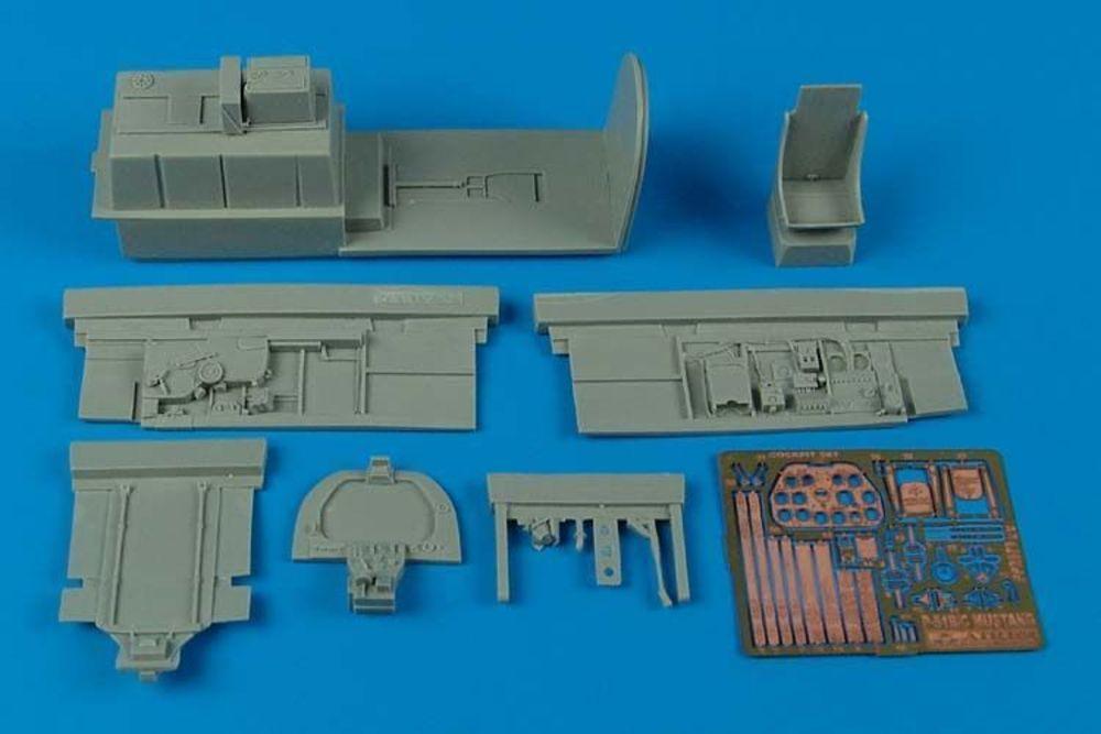 P-51B/C Mustang - Cockpit set [Trumpeter] von Aires