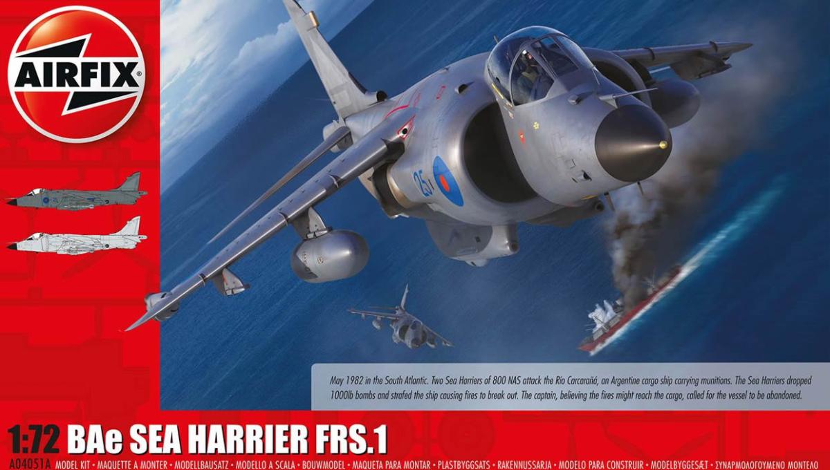 BAe Sea Harrier FRS1 von Airfix