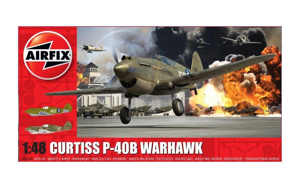 Curtiss P-40B Warhawk von Airfix