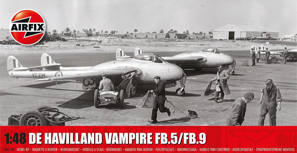 De Havilland Vampire FB.5/FB.9 von Airfix