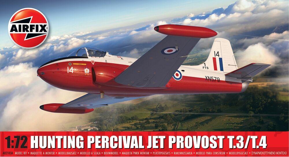 Hunting Percival Jet Provost T.3/T.4 von Airfix