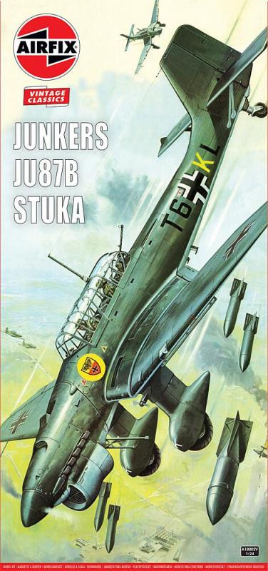 Junkers Ju 87B Stuka - Vintage Classic von Airfix