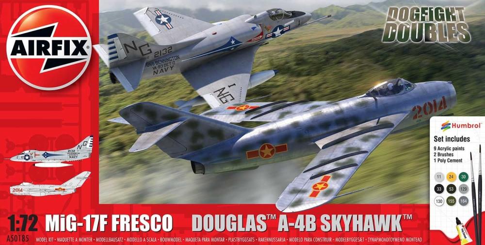 Mig 17F Fresco & Douglas A-4B Skyhawk - Dogfight Double von Airfix