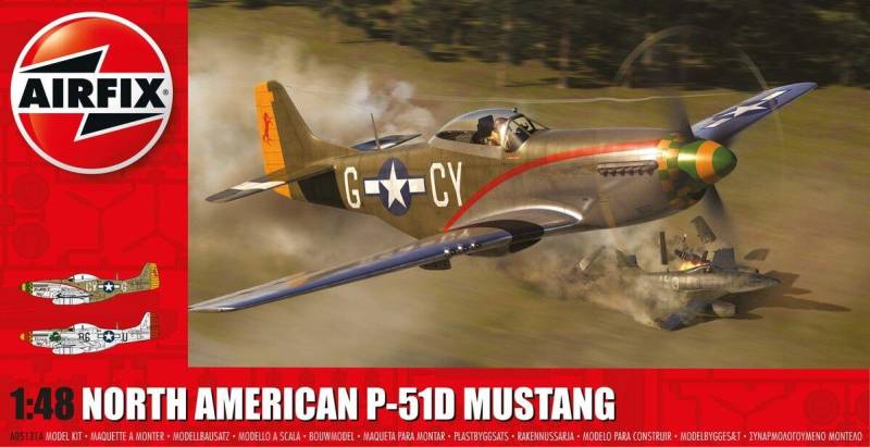 North American P-51D Mustang von Airfix