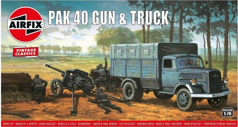 Opel Blitz & Pak 40 Gun - Vintage Classics von Airfix