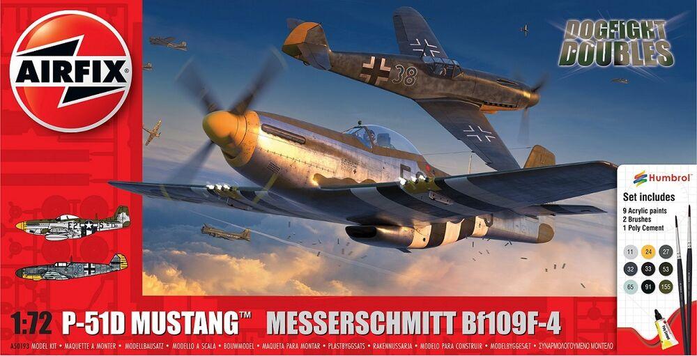 P-51D Mustang vs Bf 109F-4 Dogfight Double P-51D Mustang vs Bf 109F-4 Dogfight Double von Airfix