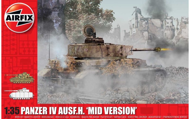 Panzer IV Ausf.H Mid Version von Airfix