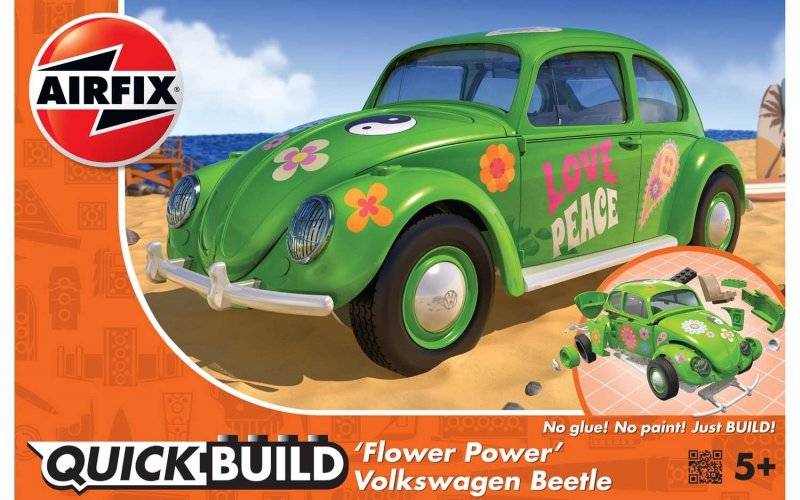 Quickbuild VW Beetle Flower-Power von Airfix