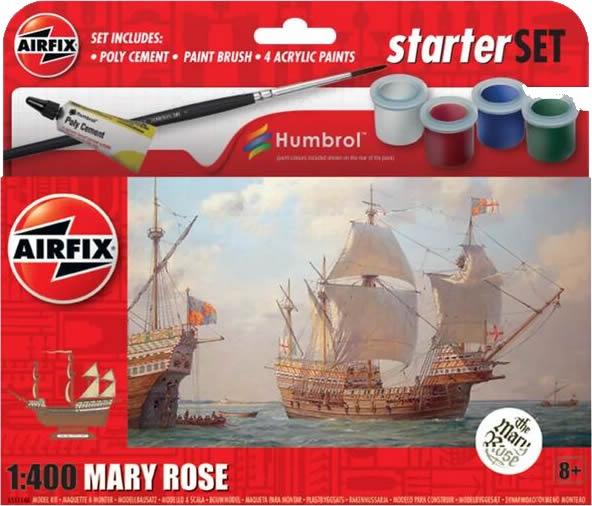 Small Starter Set - Mary Rose von Airfix