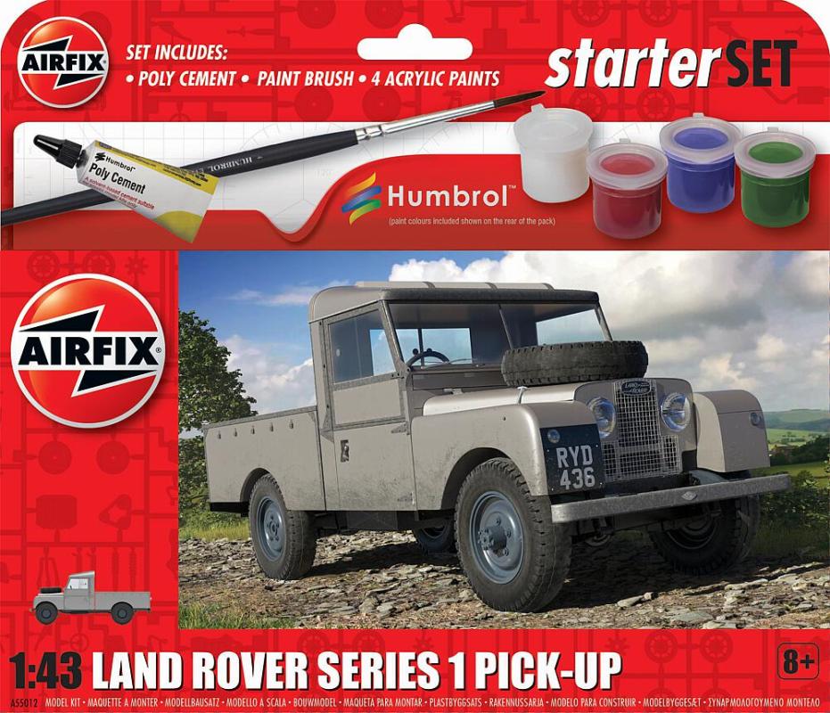 Starter Set - Land Rover Series 1 von Airfix