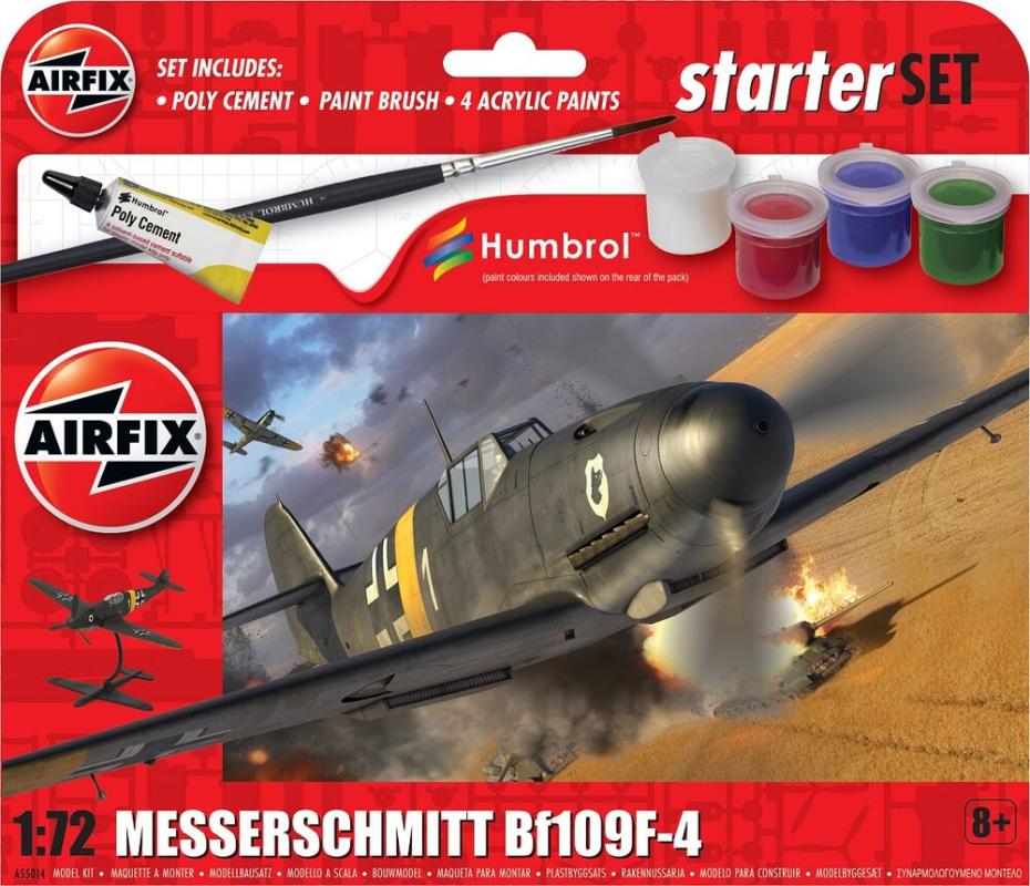 Starter Set - Messerschmitt Bf 109F-4 von Airfix